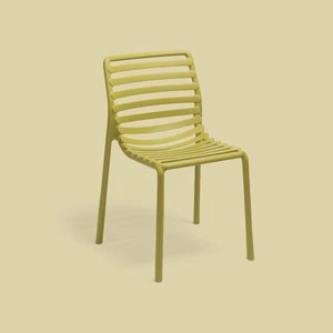 DOGA Bistrot - Kültéri monobloc szék karfa nélkül (pera)