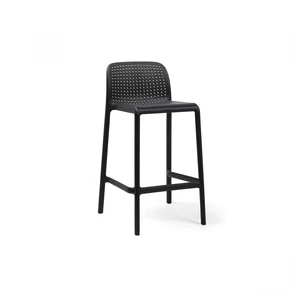 LIDO MINI -  Monobloc kültéri bárszék mini (antracit szürke)