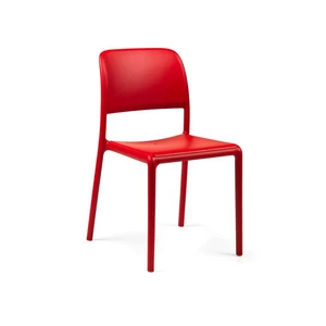 RIVA BISTROT - Monobloc szék karfa nélkül (rosso)