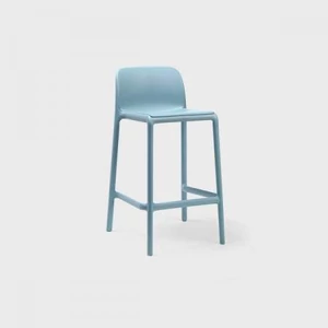 FARO MINI - Monobloc kültéri bárszék mini (celeste)