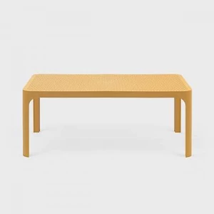 NET TABLE 100 - Kültéri asztal (senape)
