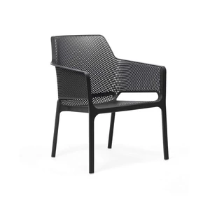 NET RELAX - Monobloc kültéri fotel (antracit szürke)