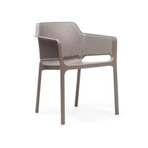 NET - Monobloc kültéri karosszék (tortora)