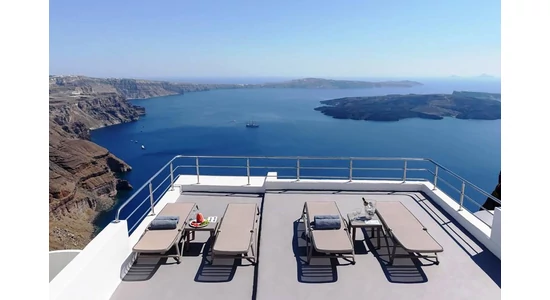 Inspiráció - Santorini, Grecia KROKOS VILLAS