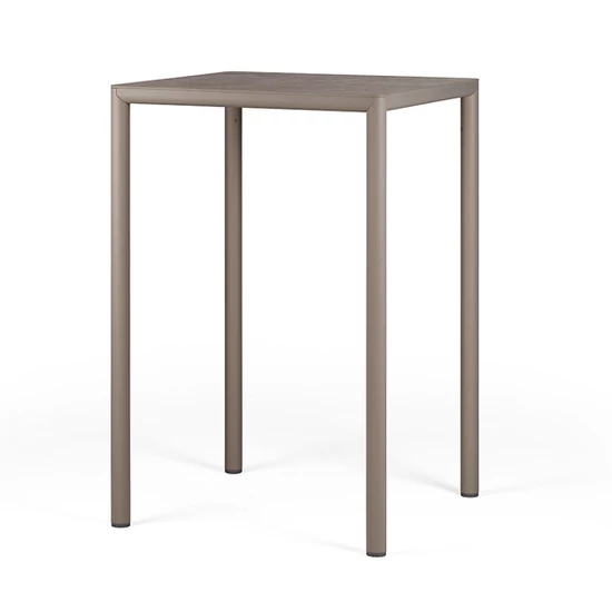 PIAVE High asztal – 70 × 70 × 107 cm (tortora)