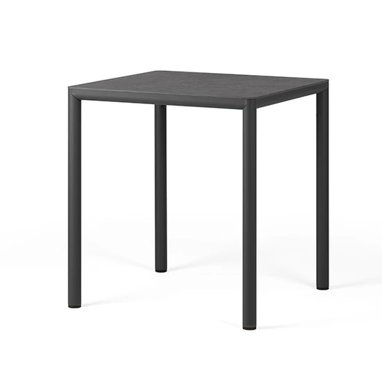 PIAVE asztal – 70 × 70 cm (antracit szürke)