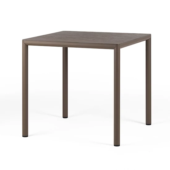 PIAVE asztal – 80 × 80 cm (tabacco)