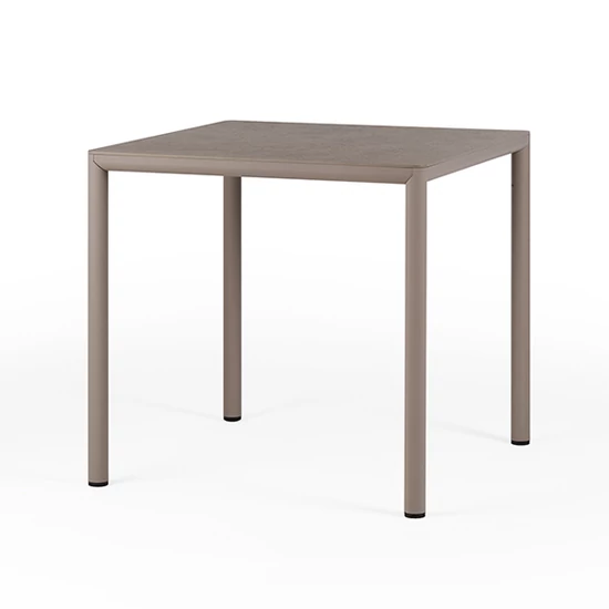 PIAVE asztal – 80 × 80 cm (tortora)