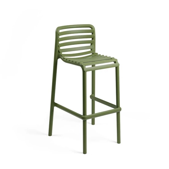 DOGA STOOL Monobloc kültéri bárszék (agave zöld)