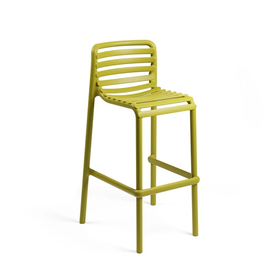 DOGA STOOL Monobloc kültéri bárszék (pera)