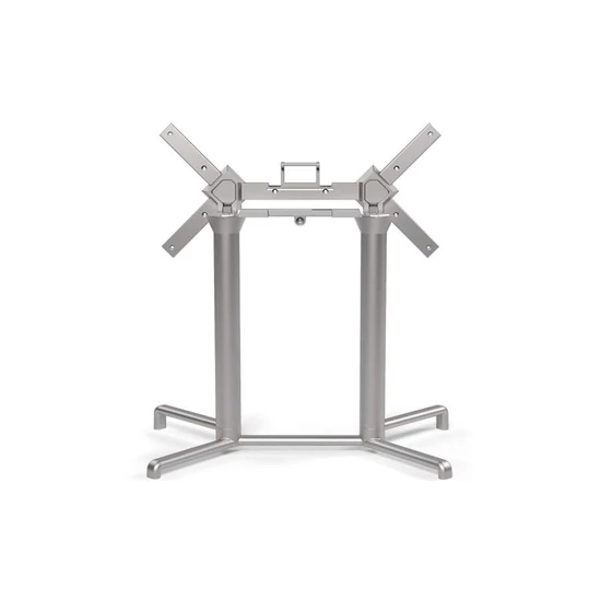 BASE SCUDO DOUBLE - Asztalláb, bázis (argento)