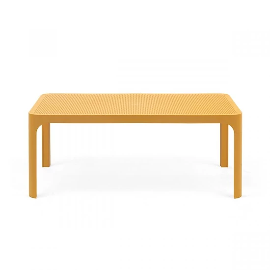 NET TABLE 100 - Kültéri asztal (senape)