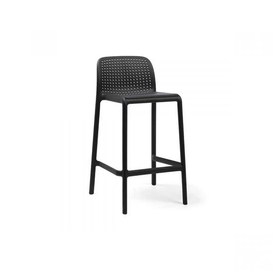 LIDO MINI -  Monobloc kültéri bárszék mini (antracit szürke)