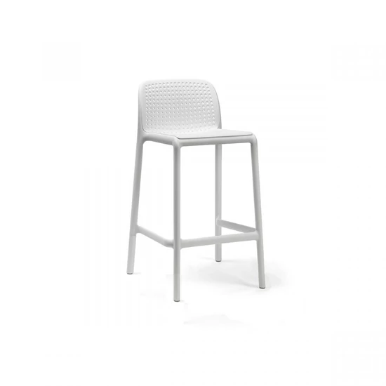 LIDO MINI - Monobloc kültéri bárszék mini (fehér)