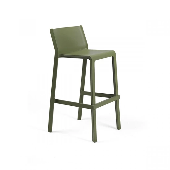 TRILL STOOL - Monobloc kültéri bárszék (agave zöld)
