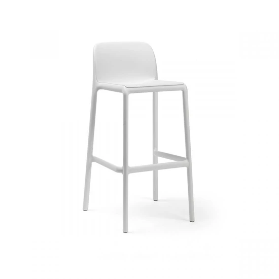 FARO - Monobloc kültéri bárszék  (fehér)