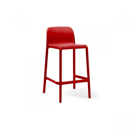 FARO MINI - Monobloc kültéri bárszék mini (rosso)