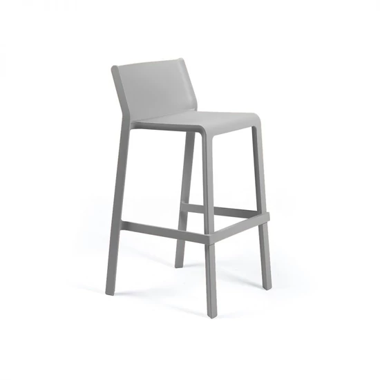 TRILL STOOL - Monobloc kültéri bárszék (grigio)