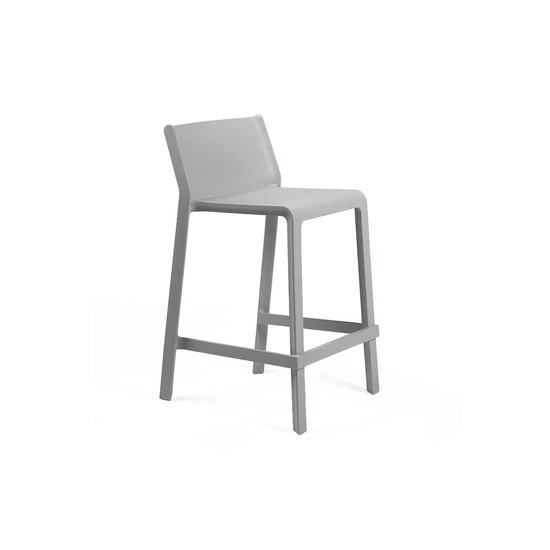 TRILL STOOL MINI - Monobloc kültéri bárszék mini (grigio)