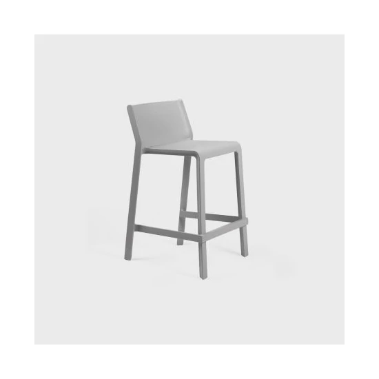 TRILL STOOL MINI - Monobloc kültéri bárszék mini (grigio)