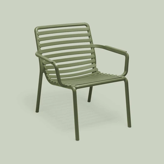 DOGA Relax - Kültéri monobloc fotel (agave zöld)