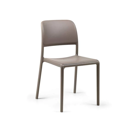 RIVA BISTROT - Monobloc szék karfa nélkül (tortora)