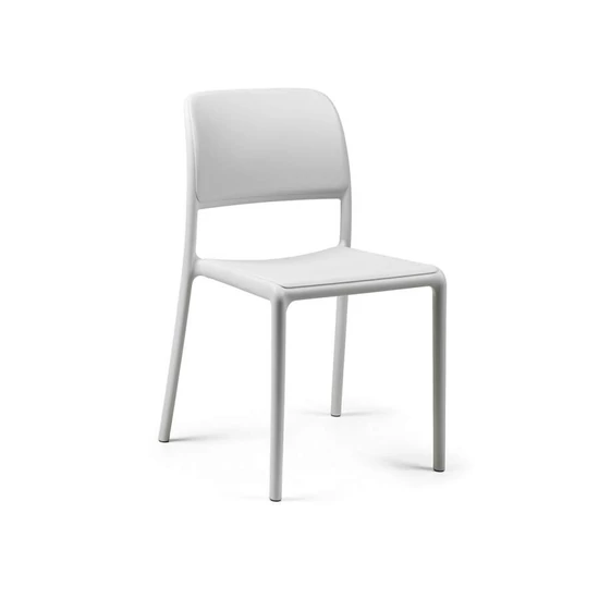 RIVA BISTROT - Monobloc szék karfa nélkül (fehér)