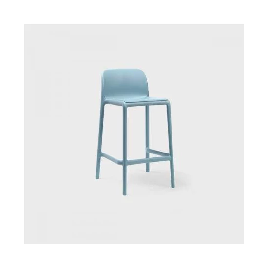 FARO MINI - Monobloc kültéri bárszék mini (celeste)