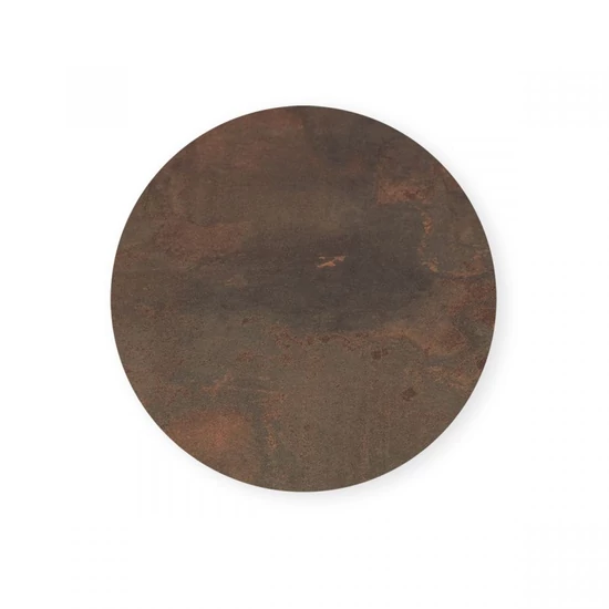 PIANO LAMINATO Ø70 - Kültéri asztallap (corten)