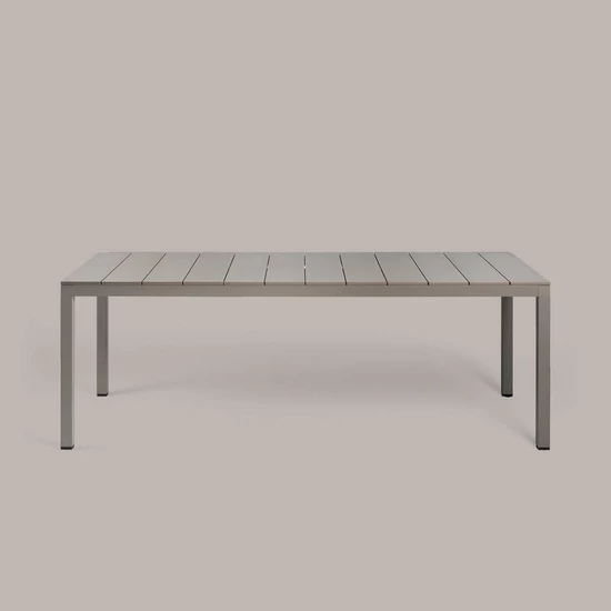 RIO ALU 210 FIX - Kültéri asztal (tortora)