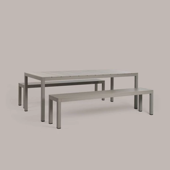 SET RIO BENCH ALU - Kültéri szett