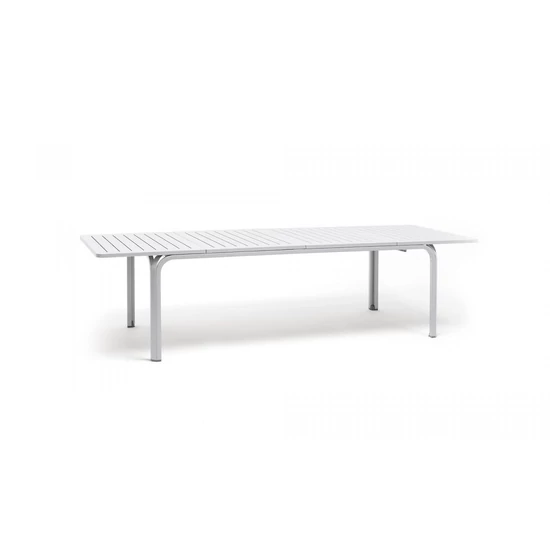 ALLORO 210 EXTENSIBLE - Bővíthető kültéri asztal (fehér)