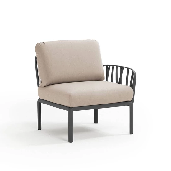 KOMODO ELEMENTO TERMINALE DX/SX - Végelem jobbos, balos (antracit/canvas Sunbrella® *)