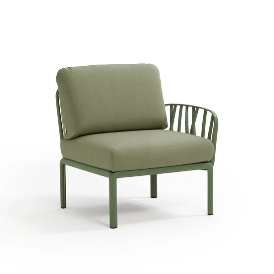 KOMODO ELEMENTO TERMINALE DX/SX - Végelem jobbos, balos (agave váz/giungla Sunbrella® *)