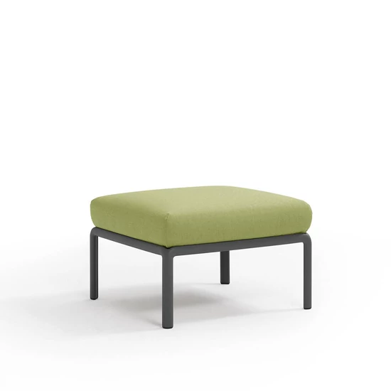 KOMODO POUF - Moduláris puff (antracit váz/avocado Sunbrella® *)