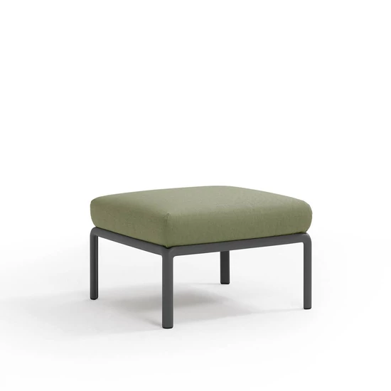 KOMODO POUF - Moduláris puff (antracit váz/giungla Sunbrella® *)