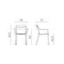 Kép 2/5 - Cassia Armchair - karfás szék (corda)