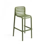 Kép 1/3 - DOGA STOOL Monobloc kültéri bárszék (agave zöld)