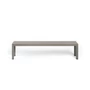 Kép 1/4 - RIO BENCH ALU - Kültéri pad (tortora)