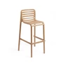 Kép 1/3 - DOGA STOOL Monobloc kültéri bárszék (cappuccino)