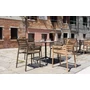 Kép 3/3 - DOGA Armchair - Kültéri monobloc szék karfával (menta)