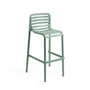 Kép 1/3 - DOGA STOOL Monobloc kültéri bárszék (menta)