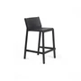 Kép 1/3 - TRILL STOOL MINI - Monobloc kültéri bárszék mini (antracit szürke)
