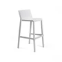 Kép 1/4 - TRILL STOOL - Monobloc kültéri bárszék (fehér)