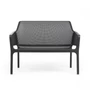 Kép 1/6 - NET BENCH - Monobloc kültéri pad (antracit szürke)