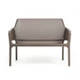 Kép 1/6 - NET BENCH - Monobloc kültéri pad (tortora)