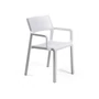 Kép 1/6 - TRILL ARMCHAIR - Kültéri monobloc szék karfával (fehér)