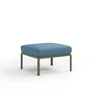 Kép 1/6 - KOMODO POUF - Moduláris puff (agave váz/adriatic Sunbrella® *)