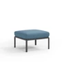 Kép 1/6 - KOMODO POUF - Moduláris puff (antracit váz/adriatic Sunbrella® *)