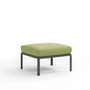 Kép 1/6 - KOMODO POUF - Moduláris puff (antracit váz/avocado Sunbrella® *)
